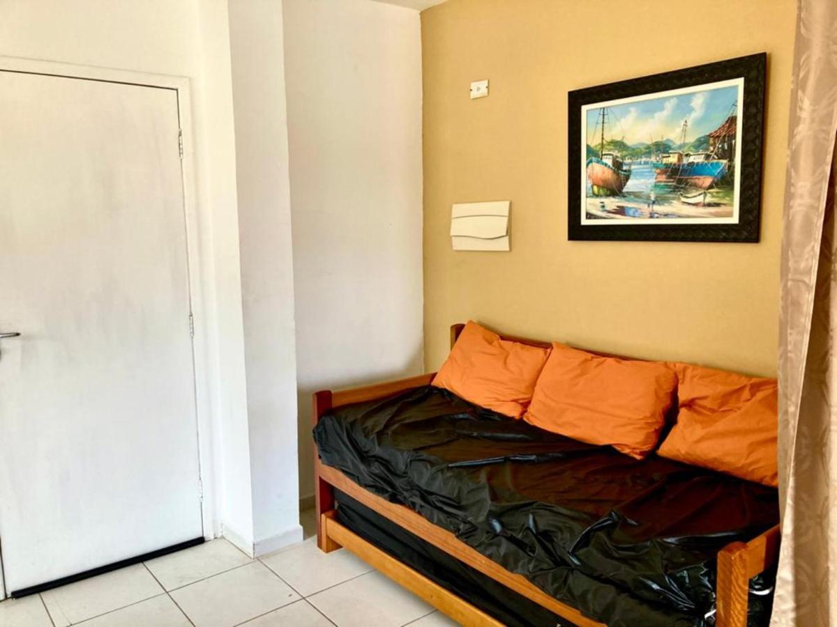 Apartamento Studio Em Predio De Frente Ao Mar Massaguacu Caraguatatuba Exterior foto